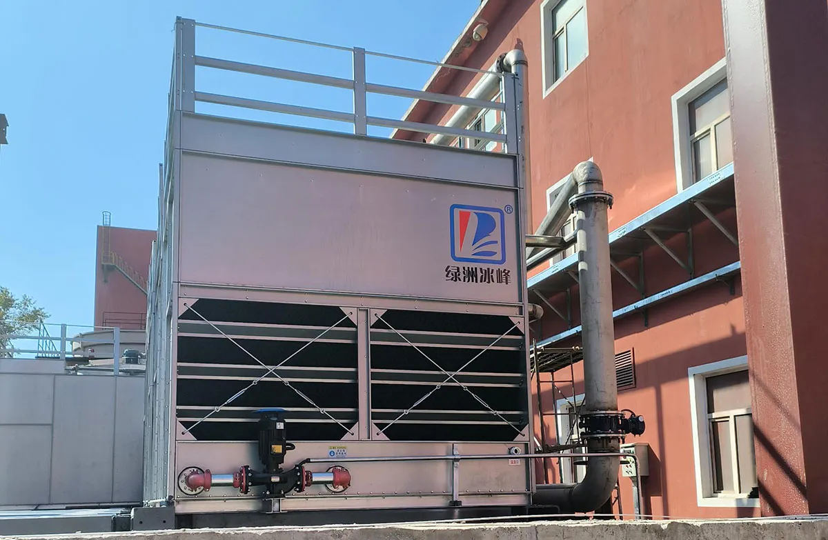 Customer Site Installation of Closed-Circuit Cooling Tower